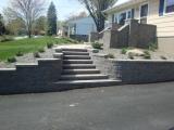 hardscape front landing and steps